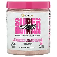 ALPHA LION, SuperHuman Woman, Lioness Lemonade, Pink Lemonade, 9.52 oz (270 g)