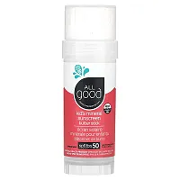 All Good Products, Kid&#x27;s Mineral Sunscreen Butter Stick, SPF 50, 2.75 oz (78 g)