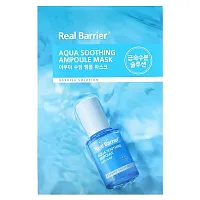 Real Barrier, Aqua Soothing Ampoule Beauty Mask, 10 Sheets, 0.95 fl oz (28 ml) Each