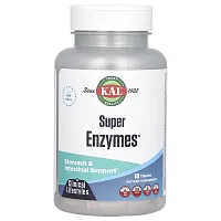 KAL, Super Enzymes, 60 Tablets