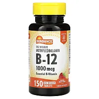 Sundance Vitamins, Fast Dissolve Methylcobalamin B-12, Natural Berry, 1,000 mcg, 150 Fast Dissolve Tablets