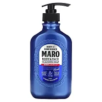 Maro, Body &amp; Face Cleansing Soap, Cool, Fresh, 13.5 fl oz (400 ml)