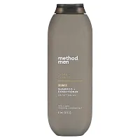 Method, Men, 2-In-1 Shampoo + Conditioner, Cedar + Cypress, 14 fl oz (414 ml)