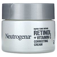 Neutrogena, Rapid Tone Repair, Retinol + Vitamin C Correcting Cream, 1.7 oz (48 g)