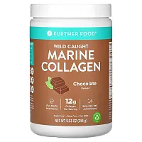 Further Food, Wild Caught Marine Collagen, Chocolate, 9.03 oz (256 g)