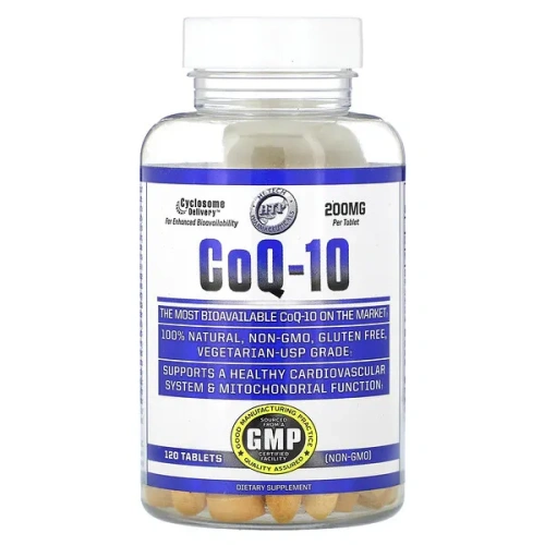 Hi Tech Pharmaceuticals, CoQ-10, 200 mg, 120 Tablets