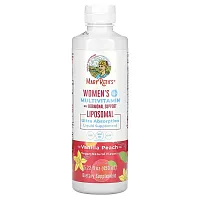 MaryRuth&#x27;s, Women&#x27;s 40+ Multivitamin with Hormonal Support, Vanilla Peach, 15.22 fl oz (450 ml)