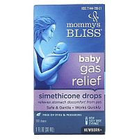 Mommy&#x27;s Bliss, Baby Gas Relief, Simethicone Drops, Newborn+, 1 fl oz (30 ml)