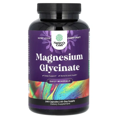 Nature&#x27;s Craft, Magnesium Glycinate, 240 Capsules