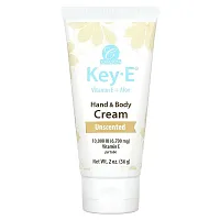 Carlson, Key - E, Hand &amp; Body Cream, Unscented, 2 oz (56 g)