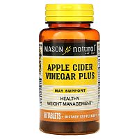 Mason Natural, Apple Cider Vinegar Plus, 60 Tablets