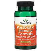 Swanson, Postbiotic Immune Formula Featuring Epicor, 500 mg, 60 Capsules