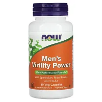 NOW Foods, Men&#x27;s Virility Power , 60 Veg Capsules