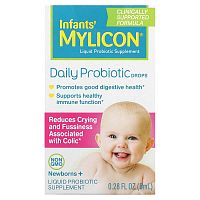 Infants&#x27; Mylicon, Daily Probiotic Drops, Newborns+, 0.28 fl oz (8 ml)