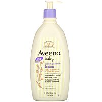 Aveeno, Calming Comfort, успокаивающий лосьон для детей, лаванда и ваниль, 532 мл (18 жидк. унций)