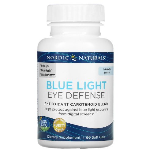 Nordic Naturals, Blue Light Eye Defense, 60 мягких таблеток фото 3