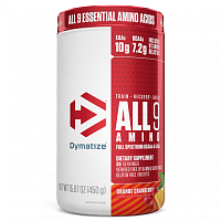 Dymatize, ALL9AMINO, пищевая добавка с аминокислотами, апельсин и клюква, 450 г (15,87 унции)