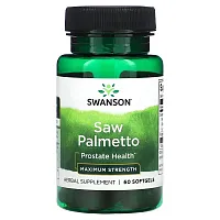 Swanson, Saw Palmetto, Maximum Strength, 60 Softgels