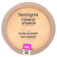 Neutrogena, Mineral Sheers, Loose Powder Foundation, Nude 40, 0.19 oz (5.5 g)