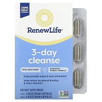 Renew Life, 3-Day Cleanse , 12 Vegetarian Capsules