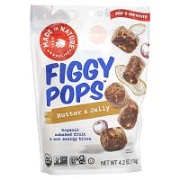 Made in Nature, Figgy Pops, орехи и желе, 119 г (4,2 унции)