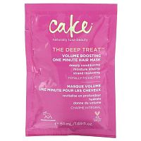 Cake Beauty, The Deep Treat, Volume Boosting One Minute Hair Mask, 1.69 fl oz (50 ml)