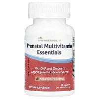 Fairhaven Health, Prenatal Multivitamin Essentials, Natural Mint, 60 Capsules