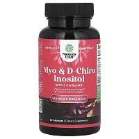 Nature&#x27;s Craft, Myo &amp; D-Chiro Inositol with Choline, 60 Capsules