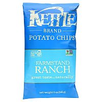 Kettle Foods, Potato Chips, Farmstand Ranch, 5 oz (141 g)