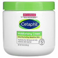 Cetaphil, Увлажняющий крем, для очень сухой и сухой, для чувствительной кожи, 453 г (16 унций)