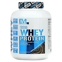 EVLution Nutrition, 100% Whey Protein, Double Rich Chocolate, 5lb (2.268 kg)