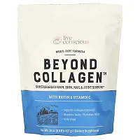 Live Conscious, Beyond Collagen,  With Biotin &amp; Vitamin C, 15 oz (427 g)