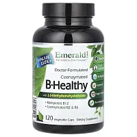 Emerald Laboratories, Coenzymated B-Healthy with L-5-Methyltetrahydrofolate, 120 Vegetable Caps