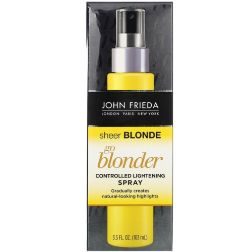 John Frieda, Sheer Blonde, Go Blonder, спрей для осветления волос в домашних условиях, 103 мл (3,5 жидк. унции) фото 2