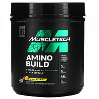 MuscleTech, Amino Build, со вкусом тропических фруктов, 614 г (21,64 унции)