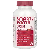 SmartyPants, Masters Formula Women 50+, Blueberry, Orange Creme, and Strawberry Banana, 120 Gummies