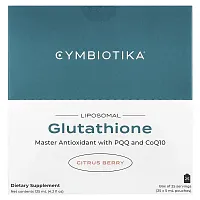 Cymbiotika, Glutathione, Liposomal, Citrus Berry, 25 Pouches, 5 ml Each