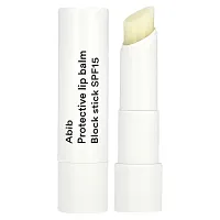 Abib, Protective Lip Balm, Block Stick, SPF15, 0.11 oz (3.3 g)