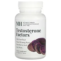 Michael&#x27;s Naturopathic, Testosterone Factors, 90 Vegetarian Tablets