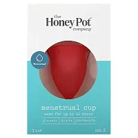 The Honey Pot Company, Menstrual Cup, Size 2, 1 Cup