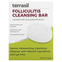 Terrasil, Folliculitis Cleansing Bar, 75 g