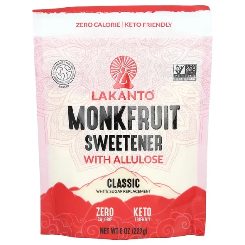 Lakanto, Monkfruit Sweetener with Allulose, Classic , 8 oz (227 g)