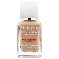 Neutrogena, SkinClearing, Oil Free Makeup, Buff 30 , 1 fl oz (30 ml)