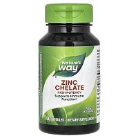 Nature&#x27;s Way, Zinc Chelate, 30 mg, 100 Capsules