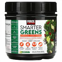 Force Factor, Smarter Greens, суперфуды + энергетический порошок, лимон и лайм, 436 г (15,4 унции)