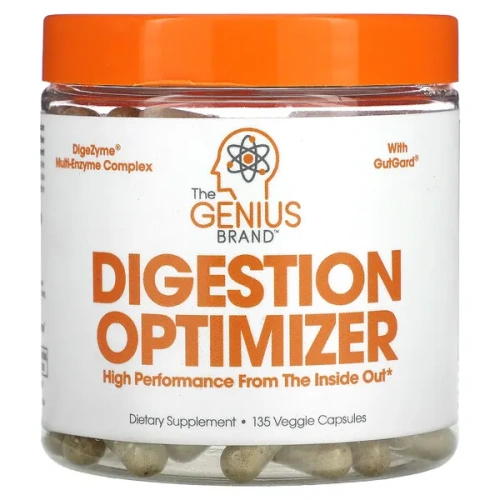 The Genius Brand, Digestion Optimizer, 135 Veggie Capsules