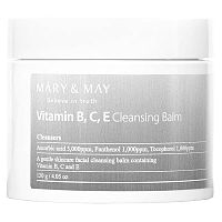 Mary &amp; May, Vitamin B, C, E Cleansing Balm, 4.05 oz (120 g)