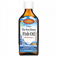 Carlson, The Very Finest Fish Oil, Just Peachie, 1,600 mg, 6.7 fl oz (200 ml)