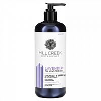 Mill Creek Botanicals, Shower & Shave Gel, Lavender, 14 fl oz (414 ml)