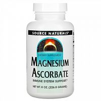 Source Naturals, аскорбат магния, 226,8 г (8 унций)